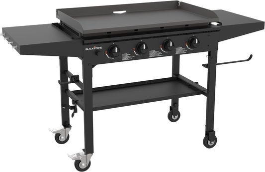 Blackstone 4 Burner Liquid Propane Outdoor Griddle Black