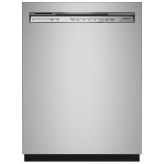KitchenAid 24 Inch Wide 16 Place Setting Energy Star Rated Built-In Front Control Dishwasher with FreeFlex™ Third Rack